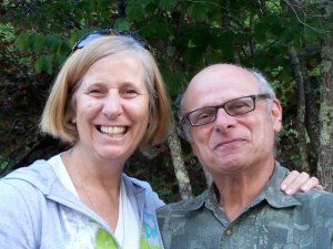 Cindy Sheehan and Arnoldo Levine. July 31, 2009 Occidental, Calif